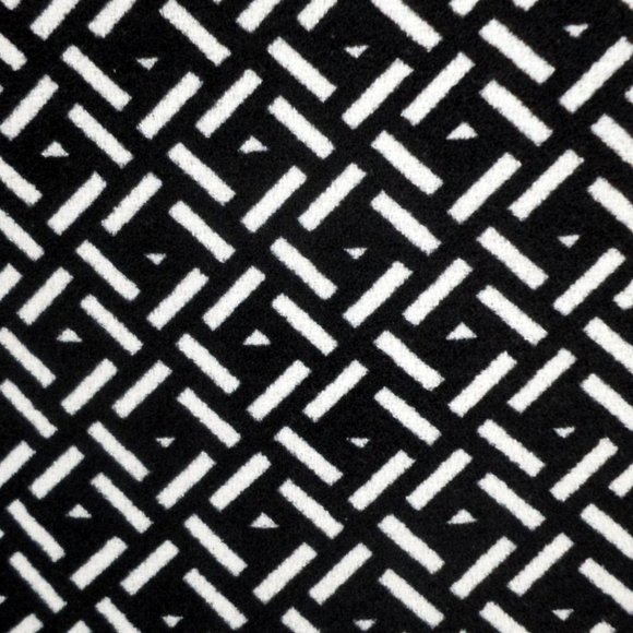 Kasper Womens 8 Black White Geometric Print Panel Cap Sleeve Sheath Dress - Picture 3 of 8